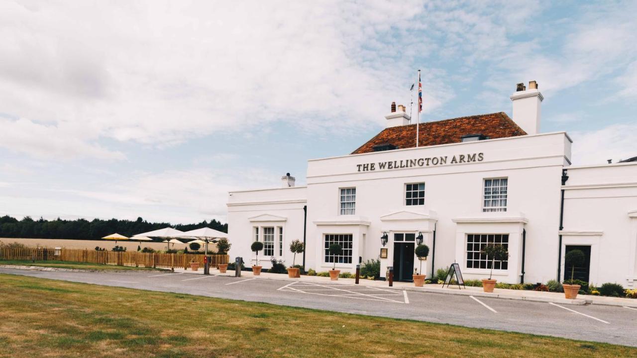 ホテル The Wellington Arms - Basingstoke-Reading Heckfield エクステリア 写真